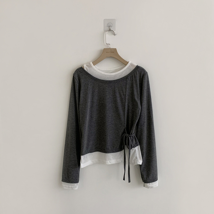 レイヤード長袖Tシャツ