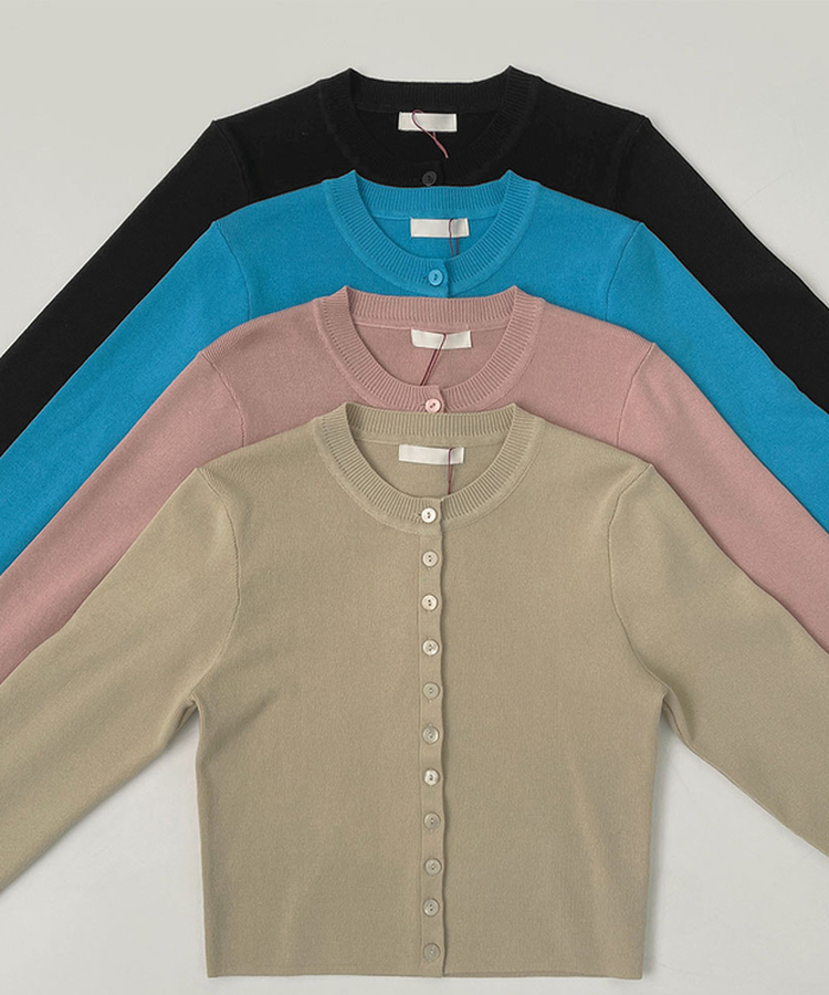 【SET】トレンドキャミソール ニットカーディガン