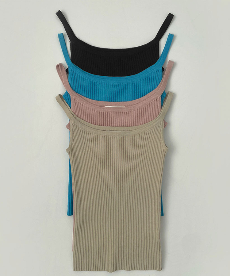 【SET】トレンドキャミソール ニットカーディガン