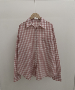 ペンダントルーズフィットチェックシャツ