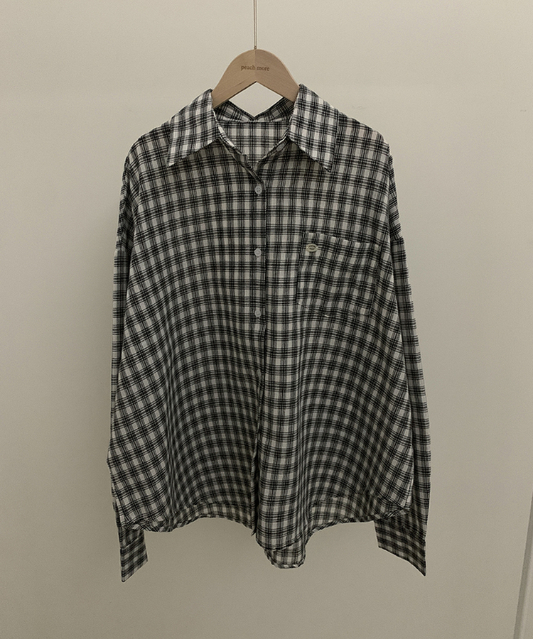 ペンダントルーズフィットチェックシャツ