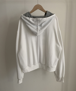 Y2Kスターレタリングジップアップパーカー