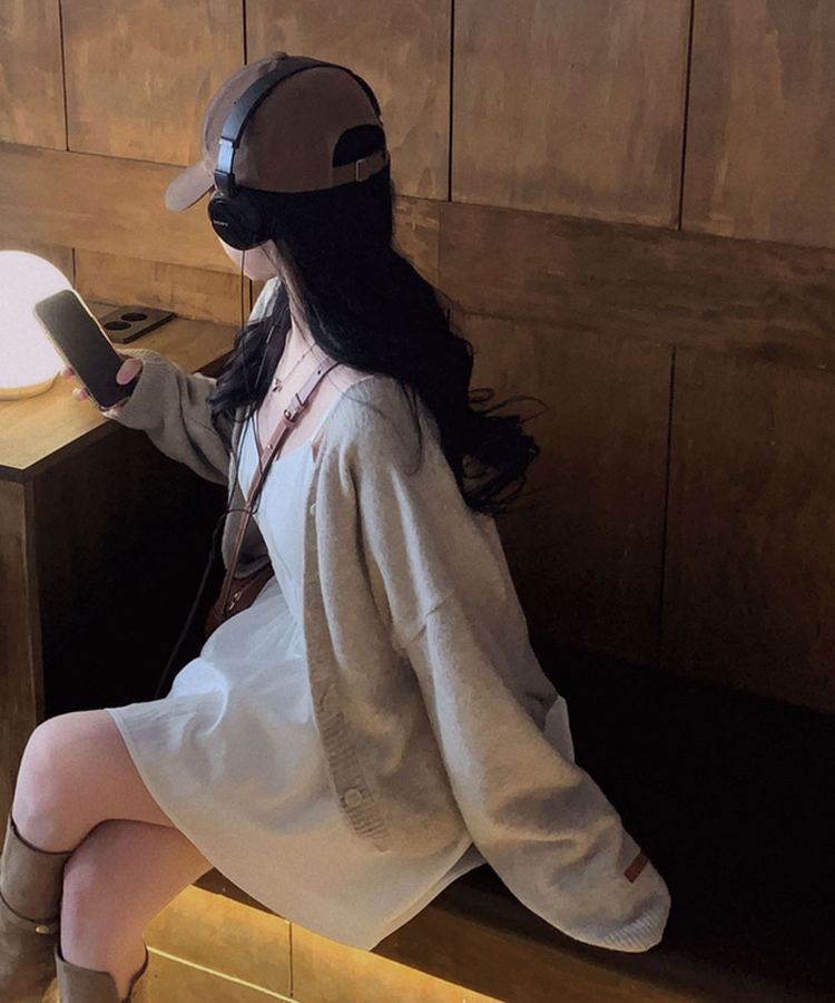 ピンテックフレアミニワンピース IVORY