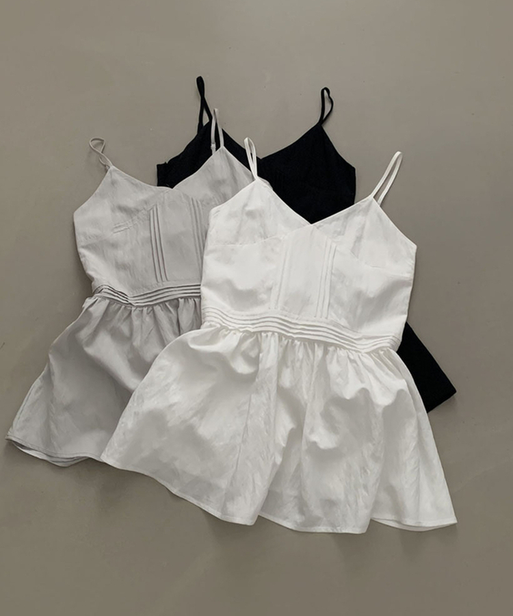 ピンテックフレアミニワンピース