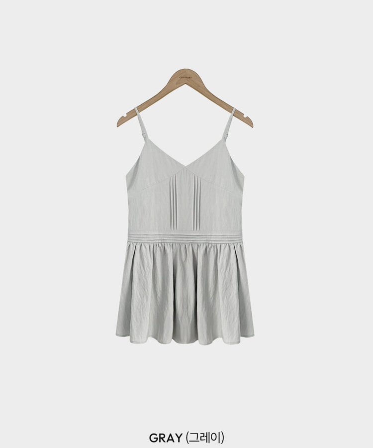 ピンテックフレアミニワンピース