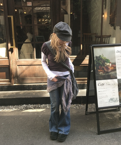 ドットフリルレーススカーフ SKY BLUE