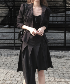 ムックブラウス BLACK