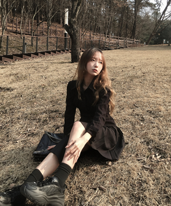 ムックブラウス BLACK