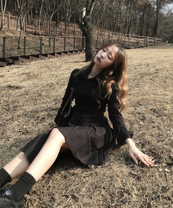 ムックブラウス BLACK