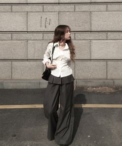 ムックブラウス IVORY