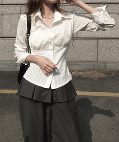 ムックブラウス IVORY