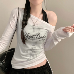 ホルターネックキャミソール BLACK