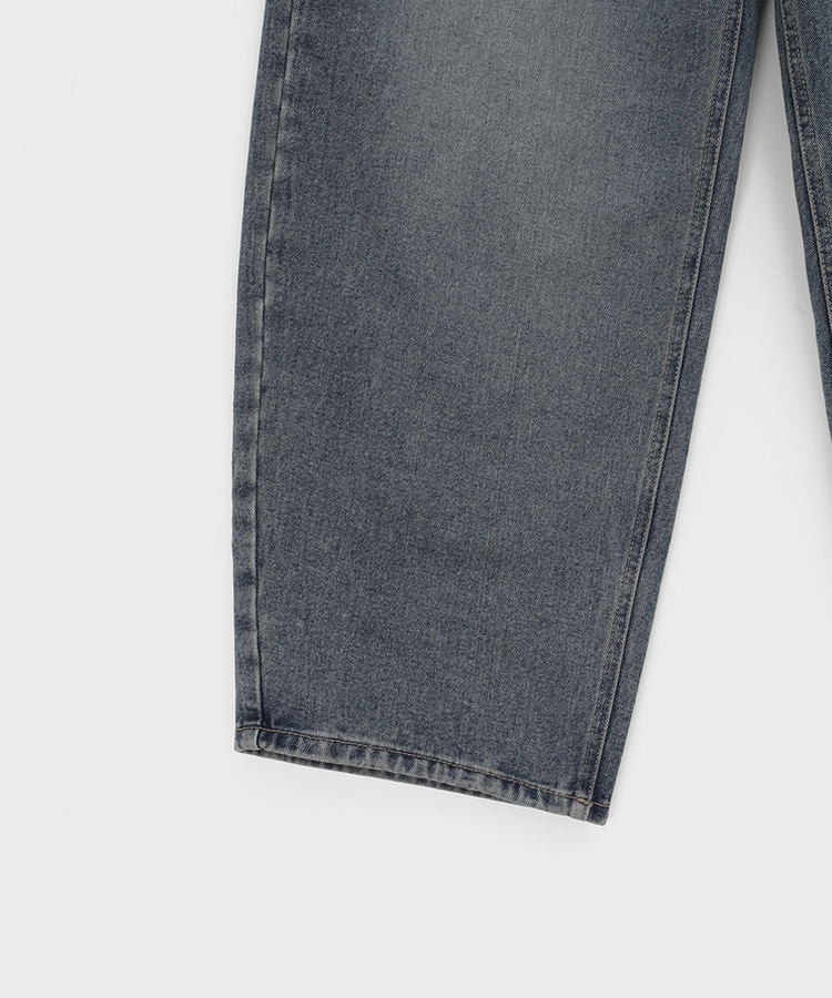 スナップバルーンワイドデニムパンツ