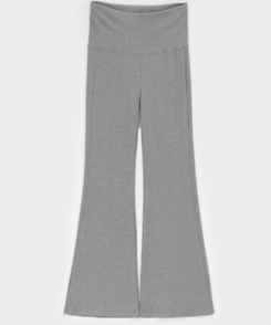 フォールディングブーツカットバンディングパンツ