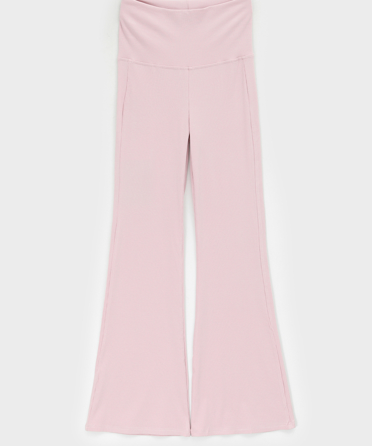 フォールディングブーツカットバンディングパンツ