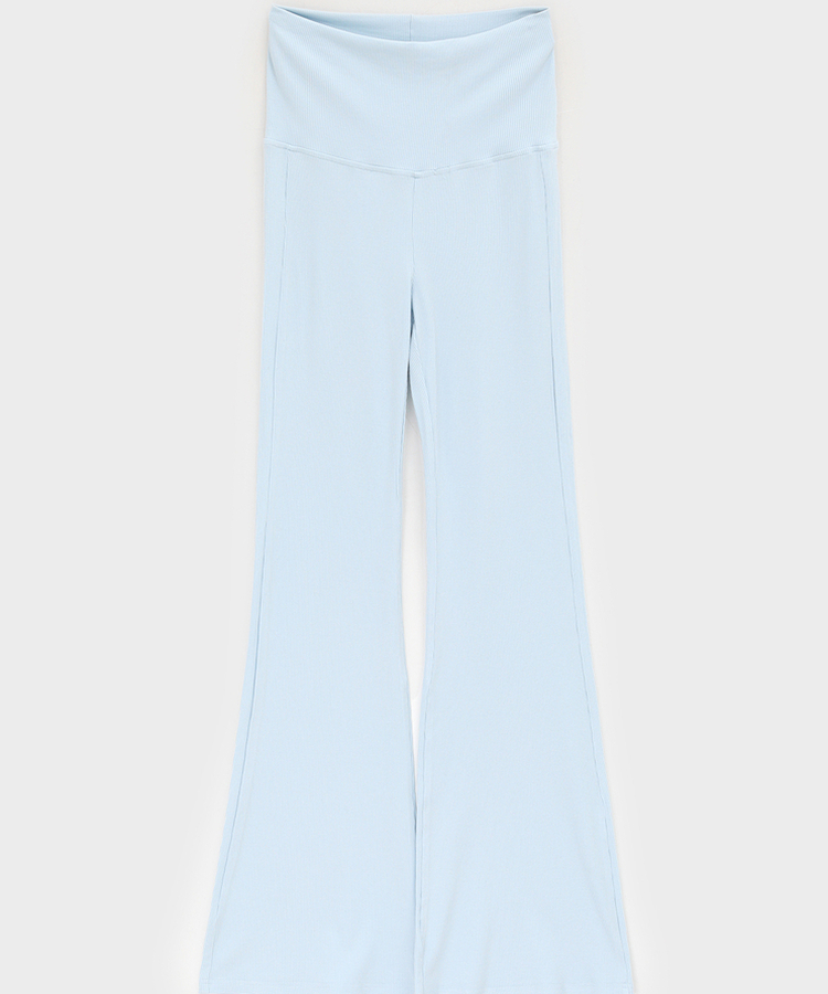 フォールディングブーツカットバンディングパンツ