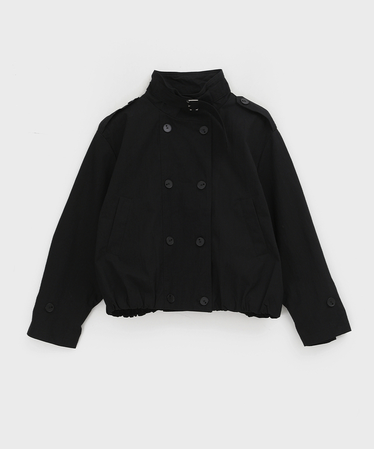 ハイネックダブルボタンジャケット