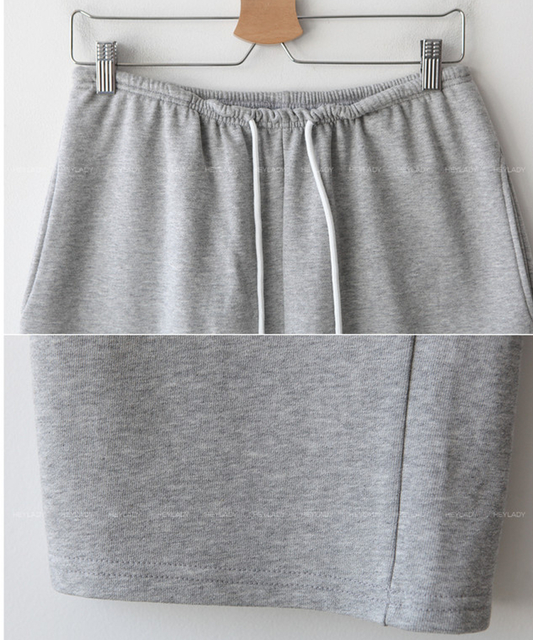 コットンワイドバンディングパンツ