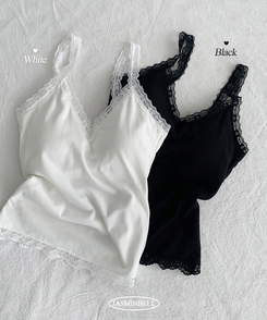 【カップ付き】レースキャミソール