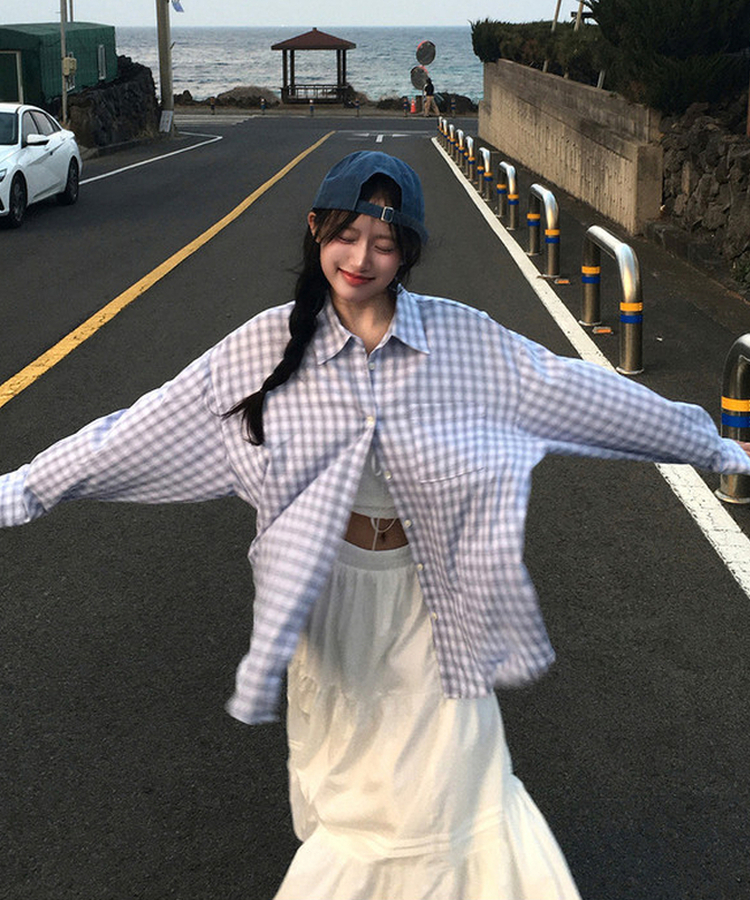 レースフレアロングスカート WHITE