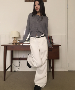 セルナカールカーディガン(6color) GREY