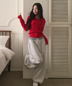 セルナカールカーディガン(6color) RED