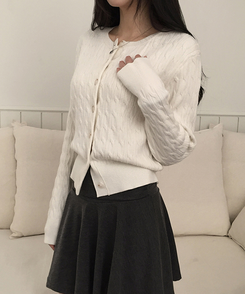 セルナカールカーディガン(6color) IVORY