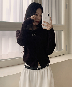 セルナカールカーディガン(6color) DARK BROWN