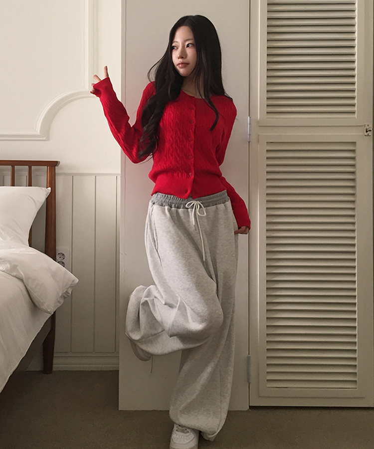 セルナカールカーディガン(6color) RED