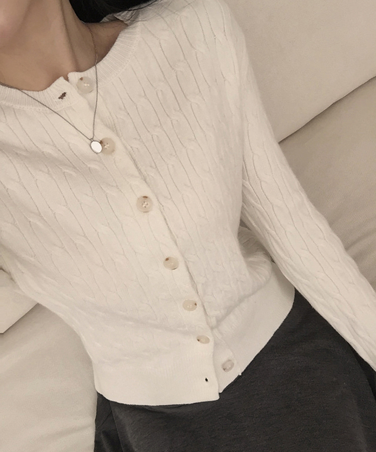 セルナカールカーディガン(6color) IVORY