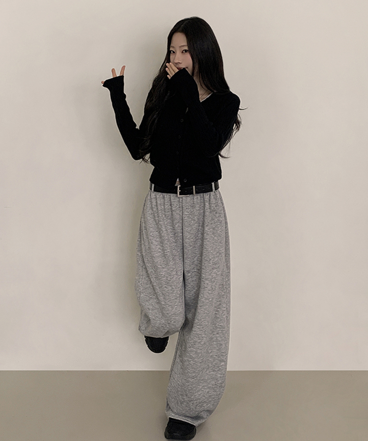 セルナカールカーディガン(6color) BLACK