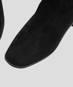 ウェスタンスエードショートブーツ