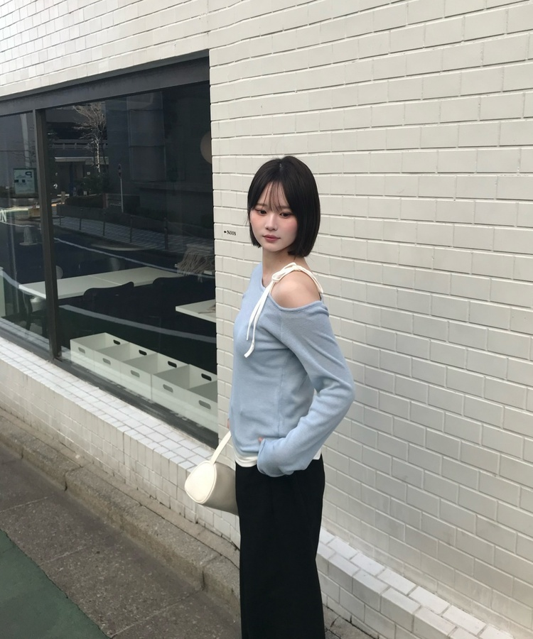 와이드 일자 뒷밴딩 데님팬츠 블랙