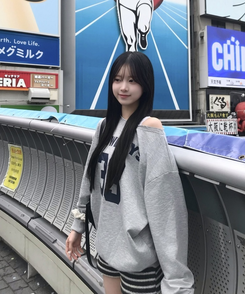 ワンショルダーオーバーロングT GREY