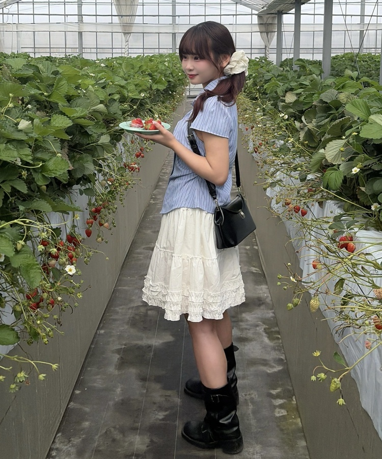 ティアードフリルスカート IVORY