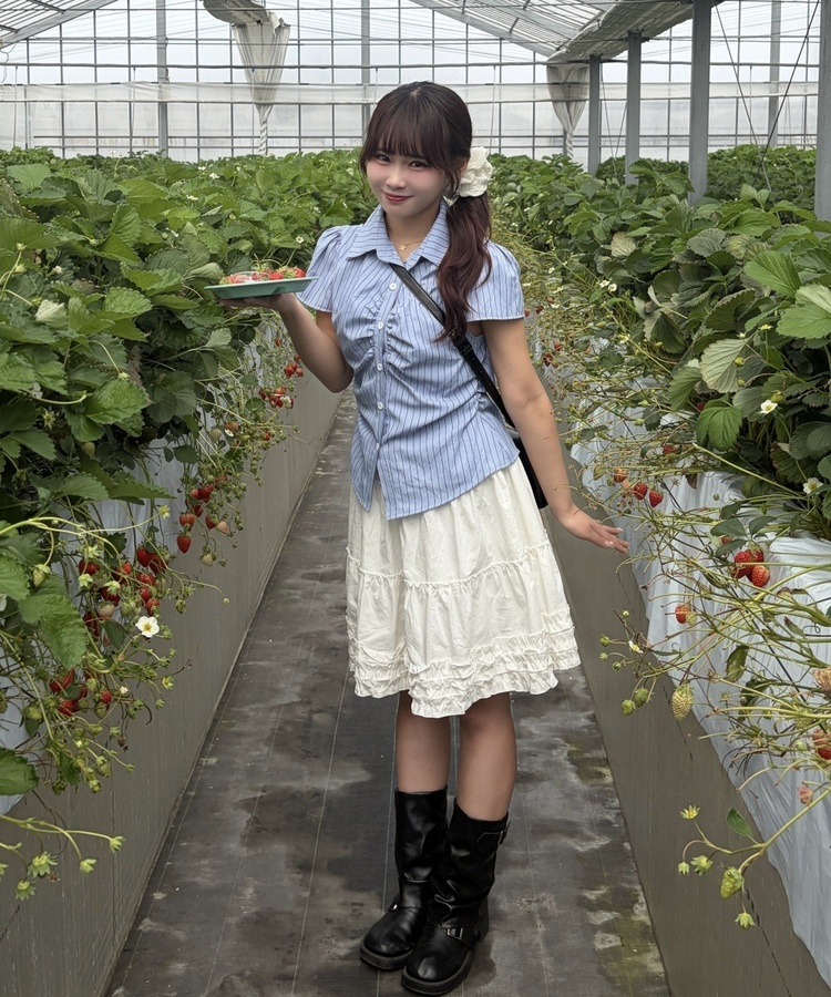 ティアードフリルスカート IVORY