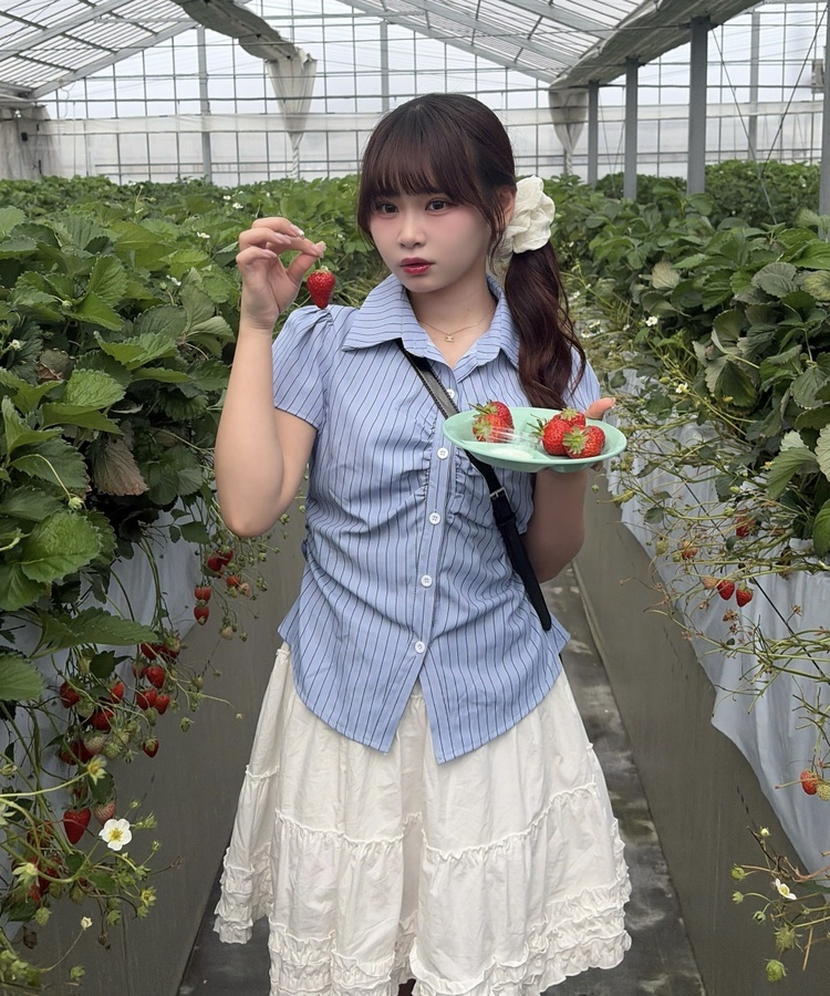 ティアードフリルスカート IVORY