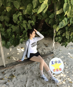 ドットロゴTシャツ WHITE