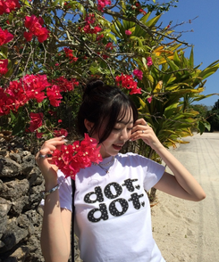 ドットロゴTシャツ WHITE