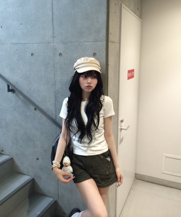 로프 포인트 마린 캡 베이지