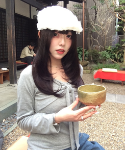 フラワーハンチングキャップ WHITE