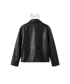 レザーオーバーライダージャケット