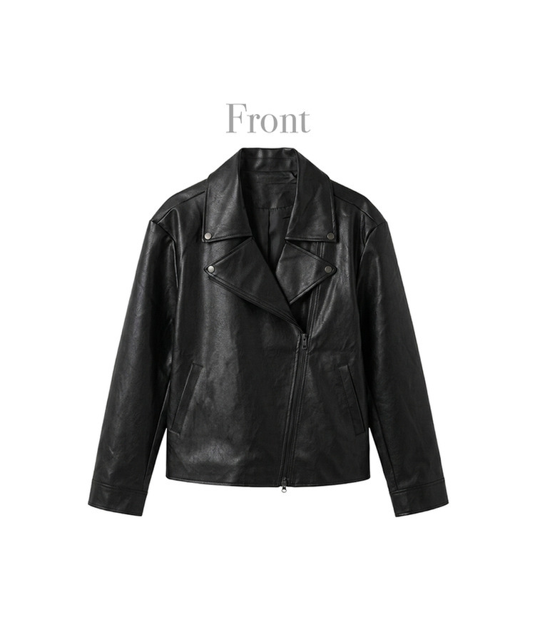 レザーオーバーライダージャケット