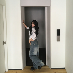 ペンダントデイリー7分Tシャツ(7color) IVORY