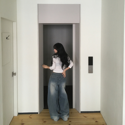 ペンダントデイリー7分Tシャツ(7color) IVORY