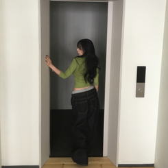 ペンダントデイリー7分Tシャツ(7color) LIGHT GREEN