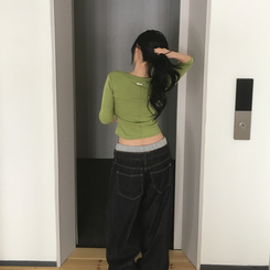 ペンダントデイリー7分Tシャツ(7color) LIGHT GREEN