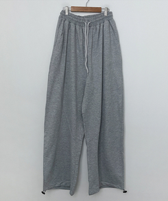 ロングワイドバンディングパンツ