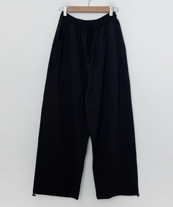 ロングワイドバンディングパンツ