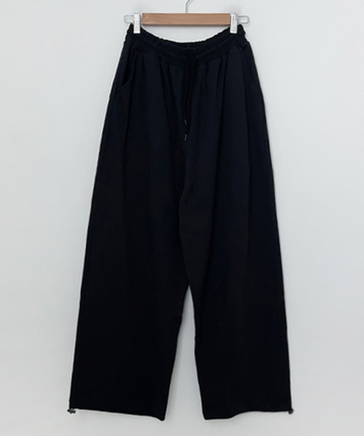 ロングワイドバンディングパンツ